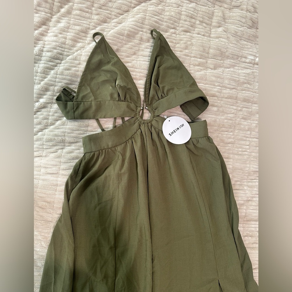 Shein Vacay Maxi Bacess Dress